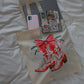 Coquette Christmas Boots Tote