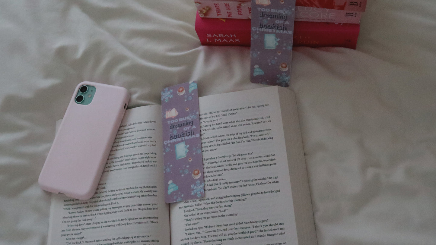 Too Busy Bookmark